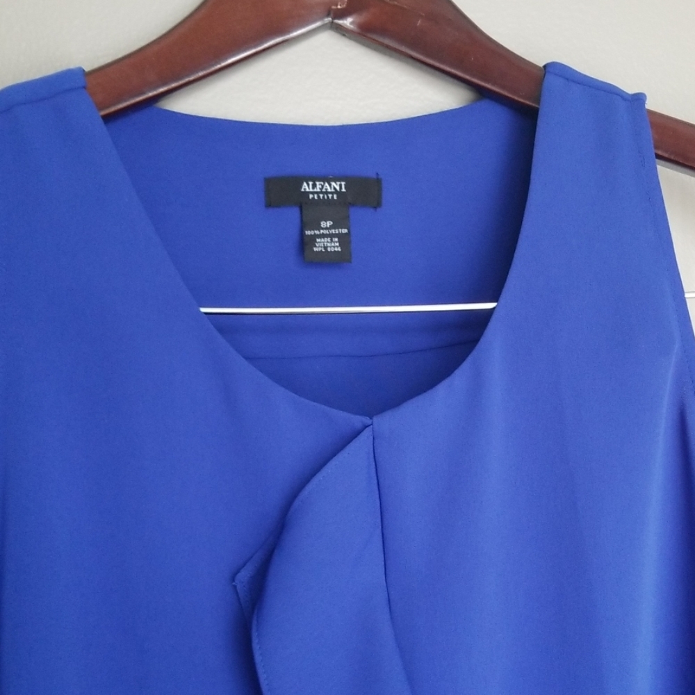 Royal blue tank top